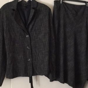 Ashley Stewart skirt and blouse